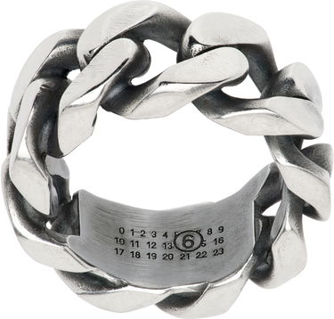 Ring Maison Margiela MM6 Maison Margiela Numeric Chain Ring Metalisk | SM6UQ0091 SV0310, 0