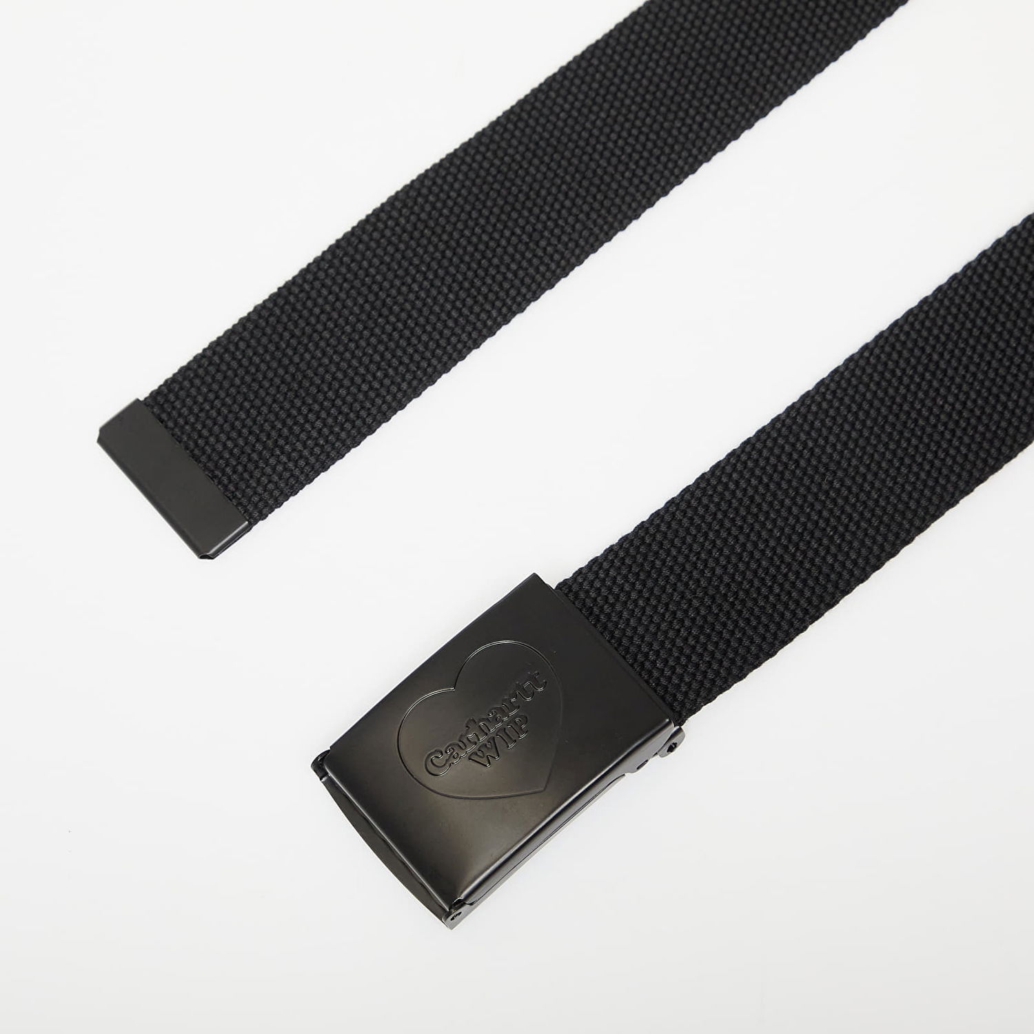 Bælter Carhartt WIP Heart Clip Webbing Belt Sort | I034631_1, 1