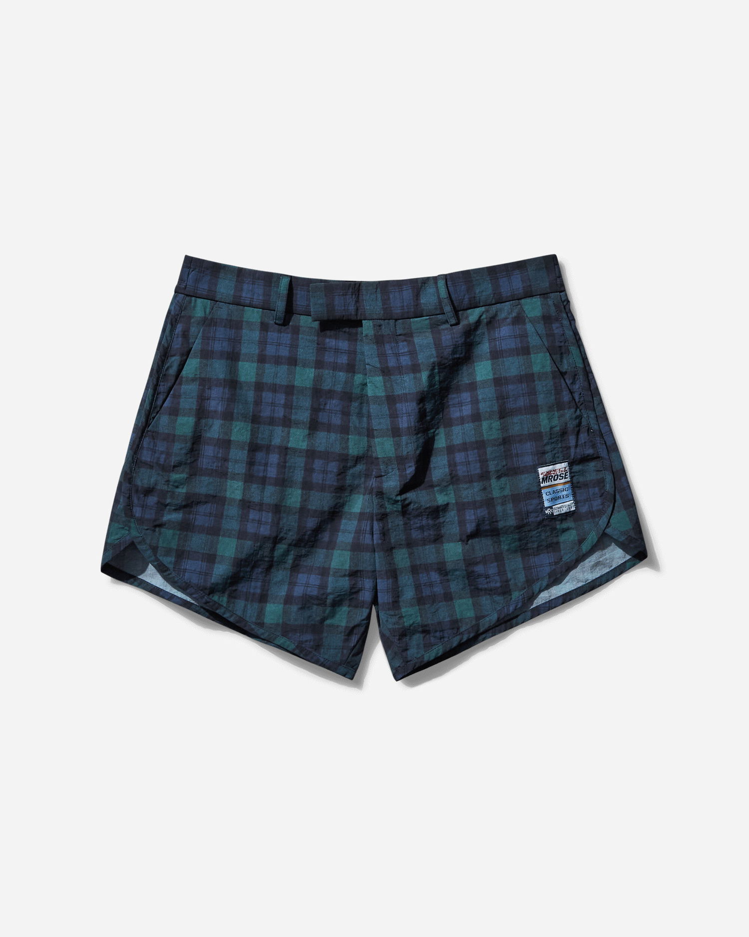 Shorts Martine Rose Tailored Gym Shorts Tartan Blå | 323WP11024, 1