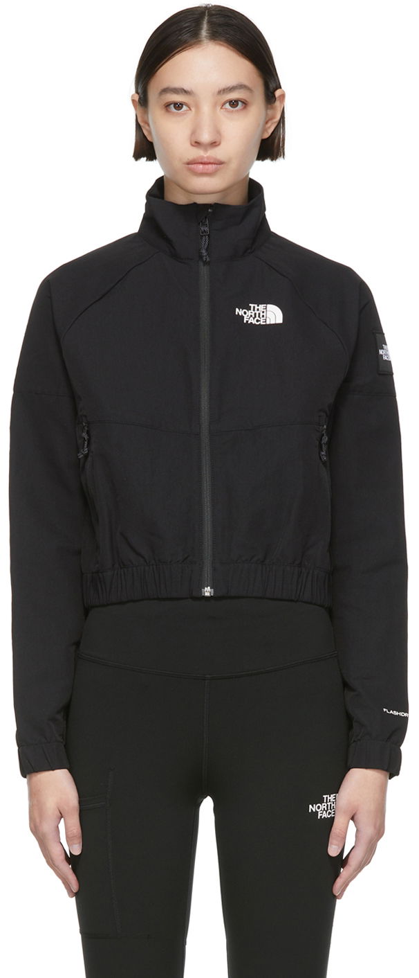 Vindjakke The North Face Cropped Windbreaker Jacket Sort | NF0A7R22, 0