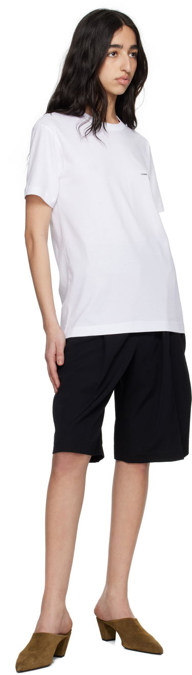 T-shirt Comme des Garçons CDG Shirt Logo Tee Hvid | FO-T026-051, 3