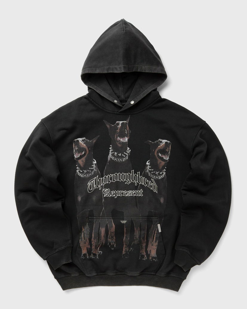 Sweatshirt Represent Clo Represent THOROUGHBRED HOODIE Sort | MLM41134-003