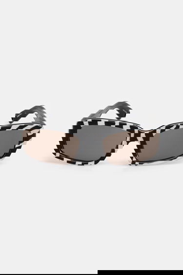 Solbriller Jacquemus Jacquemus Marino Zebra Print Sunglasses Flerfarvet | JAC64C5SUN, 1