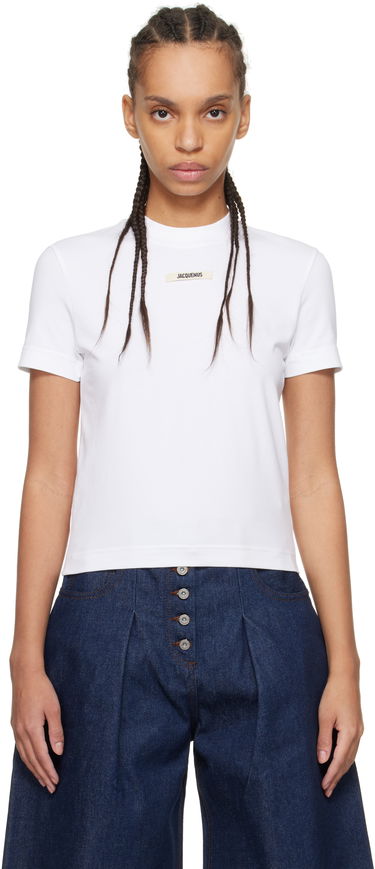 T-shirt Jacquemus Black Les Classiques 'Le Sort | 24E241JS133-2031, 4