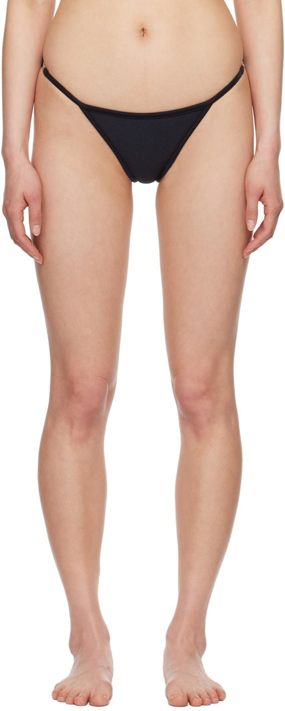Badetøj Coperni Branded Bikini Bottom Sort | COPSW89545