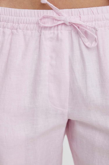 Skjorte Samsoe Samsoe Samsoe Samsoe HOYS Linen Pants and Shirt Set Lyserød | F23900002, 3