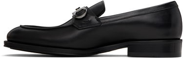 Sneakers og sko FERRAGAMO Salvatore Ferragamo Gancini Ornament Loafers Sort | 778746, 2