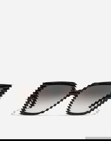 Solbriller Dolce & Gabbana Crossed Sunglasses Texture Cocco Onesize Sort | VG4438VP88G9V000, 0