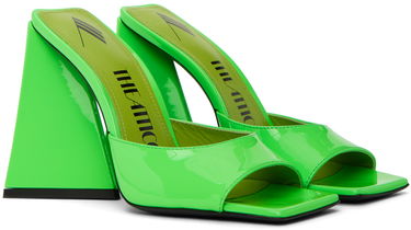 Kjole The Attico Attico Devon Heeled Sandals Grøn | 231WS000 L002, 3
