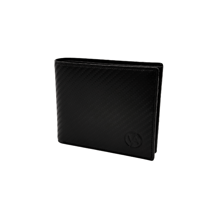 Tegnebog Vasky Dean Carbon Wallet Sort | A-0084-201-M, 0