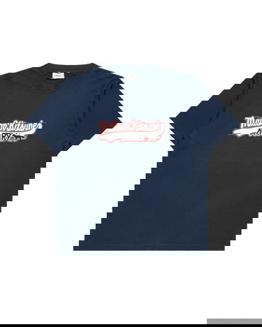 T-shirt Autry Autry Action Shoes x Maison Kitsuné T-Shirt Mørkeblå | TSPXMK2B, 0