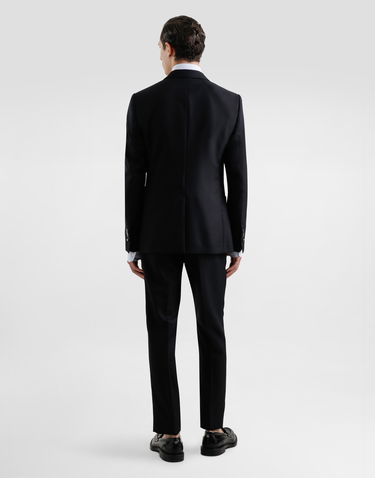Bukser Dolce & Gabbana Dolce & Gabbana Double-Dart Wool Cropped Trousers Mørkeblå | GV4EETFM2GUN0000, 2