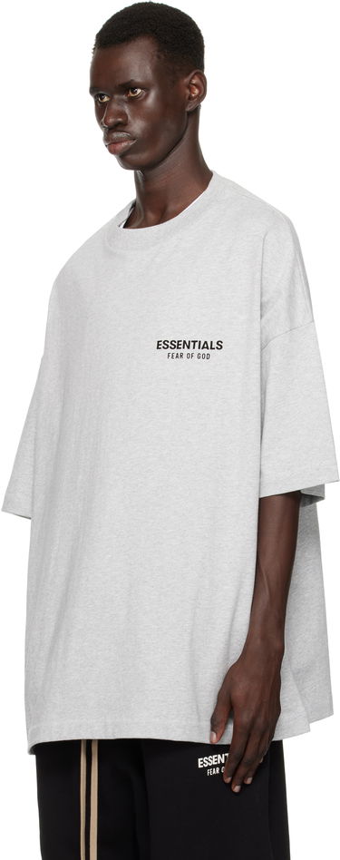 T-shirt Fear of God Essentials Jersey Crewneck T-Shirt Grå | 125HO244368F, 3