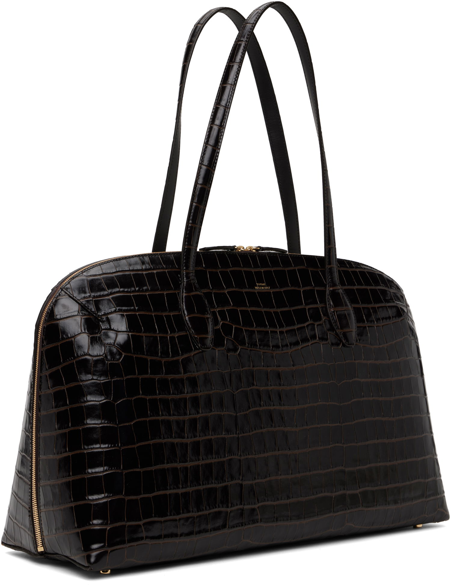 Mulepose TOTEME Totême Croco-Embossed Day Tote Sort | 252-WAL0082-LE0076, 1