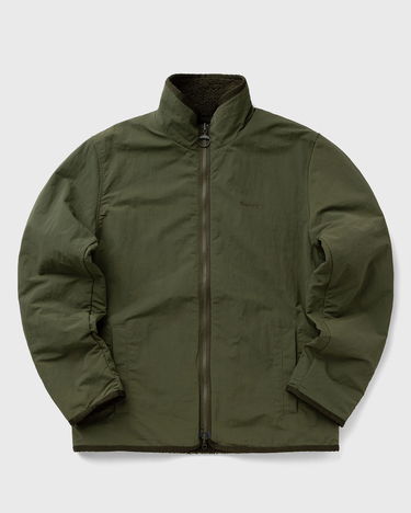Jakke Barbour Full-Zip Stand Collar Reverse Fleece Jacket Grøn | MFL0195GN71, 2