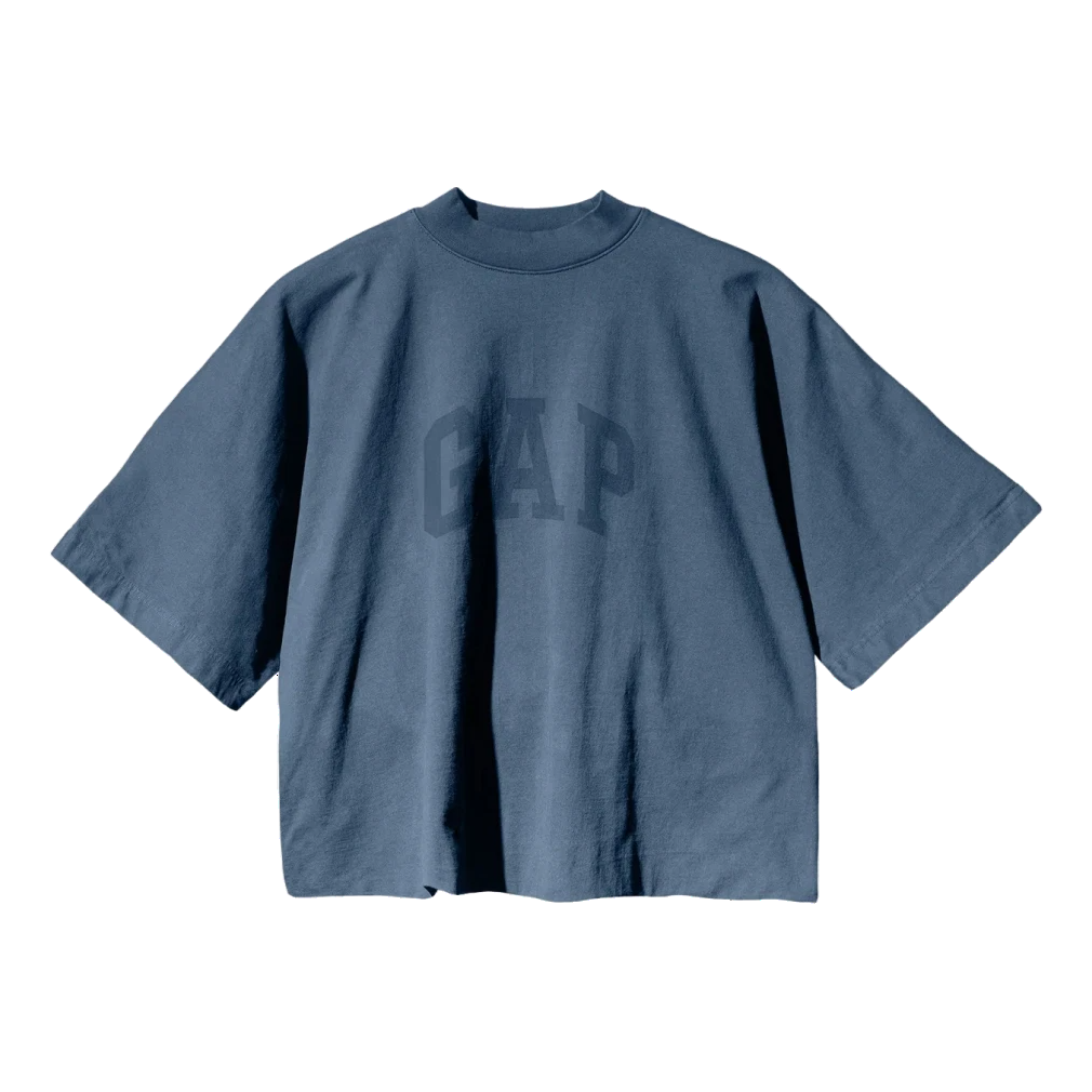 T-shirt GAP Yeezy Gap Engineered By Balenciaga Dove No Seam T-Shirt Blå | 471281-01, 0