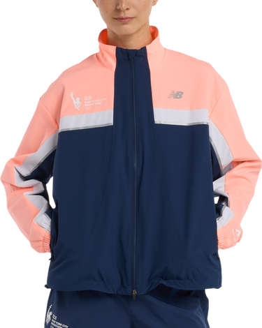 Vindjakke New Balance NYC Marathon 2025 Color Block Running Jacket Flerfarvet | wj53250m-nny, 0