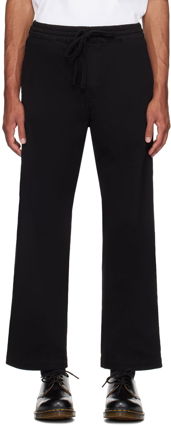 Bukser Carhartt WIP Relaxed Fit Cotton Twill Trousers Sort | I033585