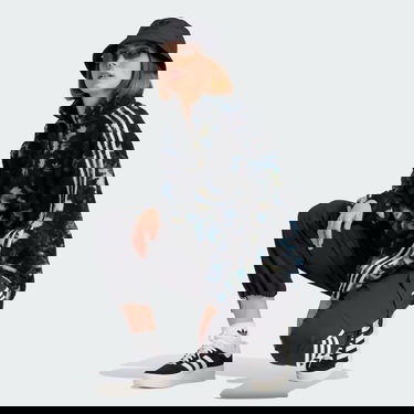 Jakke adidas Originals Allover Print Flower Fleece Jacket Flerfarvet | II8451, 3