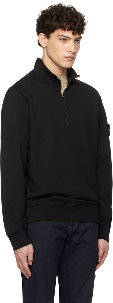 Sweatshirt Stone Island Fleece Sweatshirt Sort | K1S156100619S0051, 1