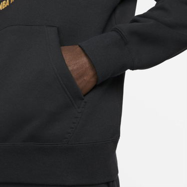 Sweatshirt Jordan Fleece Pullover Hoodie Sort | DC9604-010, 2
