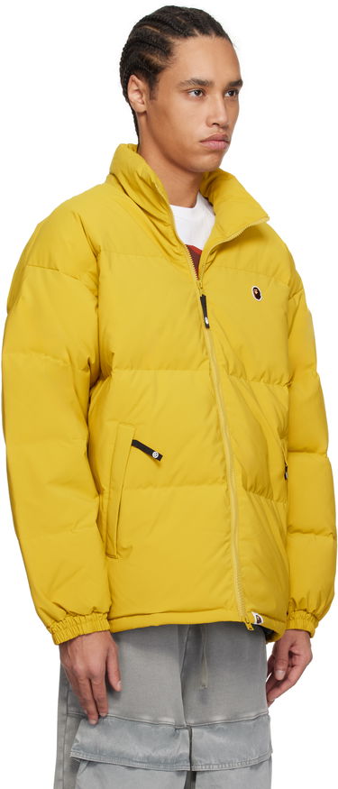 Puffer jakke BAPE One Point Down Jacket Gul | 001DNK701005M, 1