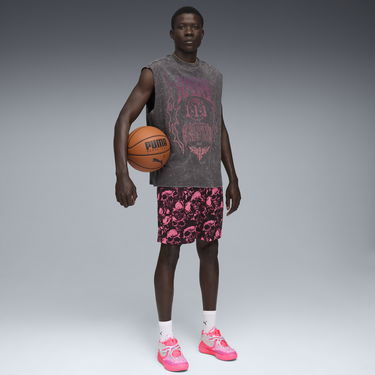 Tanktop Puma LaMelo World Tour-nament Cut Off T-Shirt Grå | 632428_01, 2