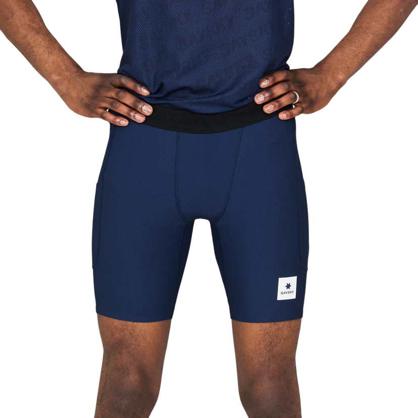 Shorts Saysky Saysky Combat+ Rib Short Tights 8" Mørkeblå | nmrst32c201