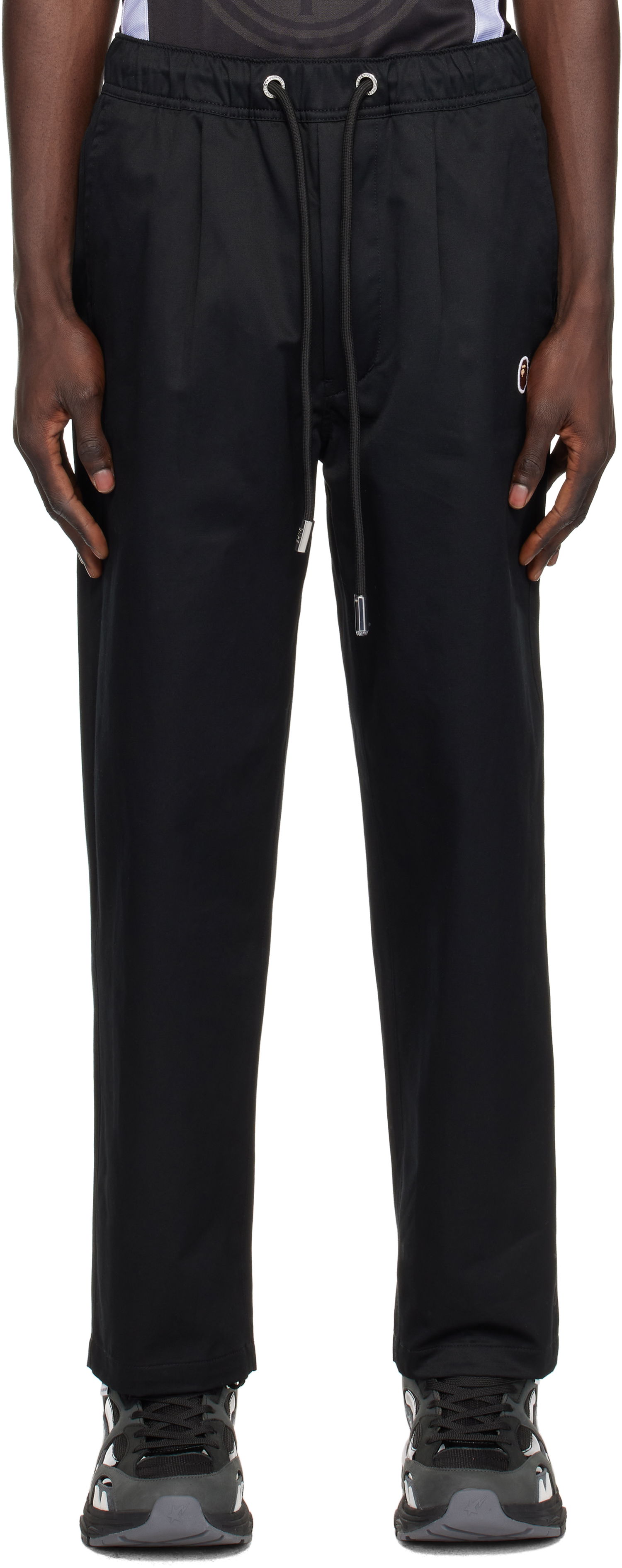 Bukser BAPE Chef Trousers Sort | 0ZXPTM152301NBKX, 0