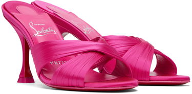 Skopleje Christian Louboutin Christian Louboutin Nicol Is Back Heeled Sandals Lyserød | 3220078, 3