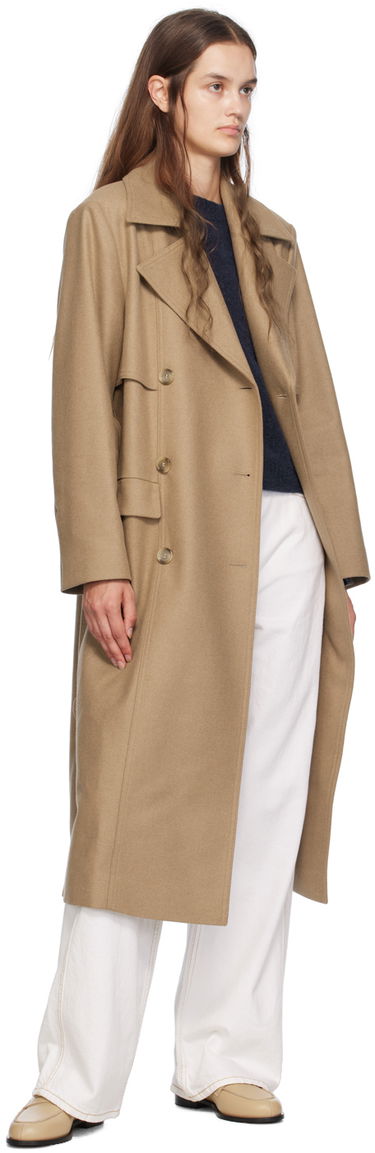 Tøj Aeyde Aeyde Oscar Loafers Beige | A11-FL-VRNR15FL50-FW24-957-001, 4