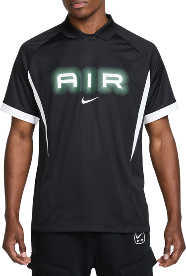 Polo skjorte Nike Sportswear AIR Football Polo Jersey Sort | hm0173-011, 0