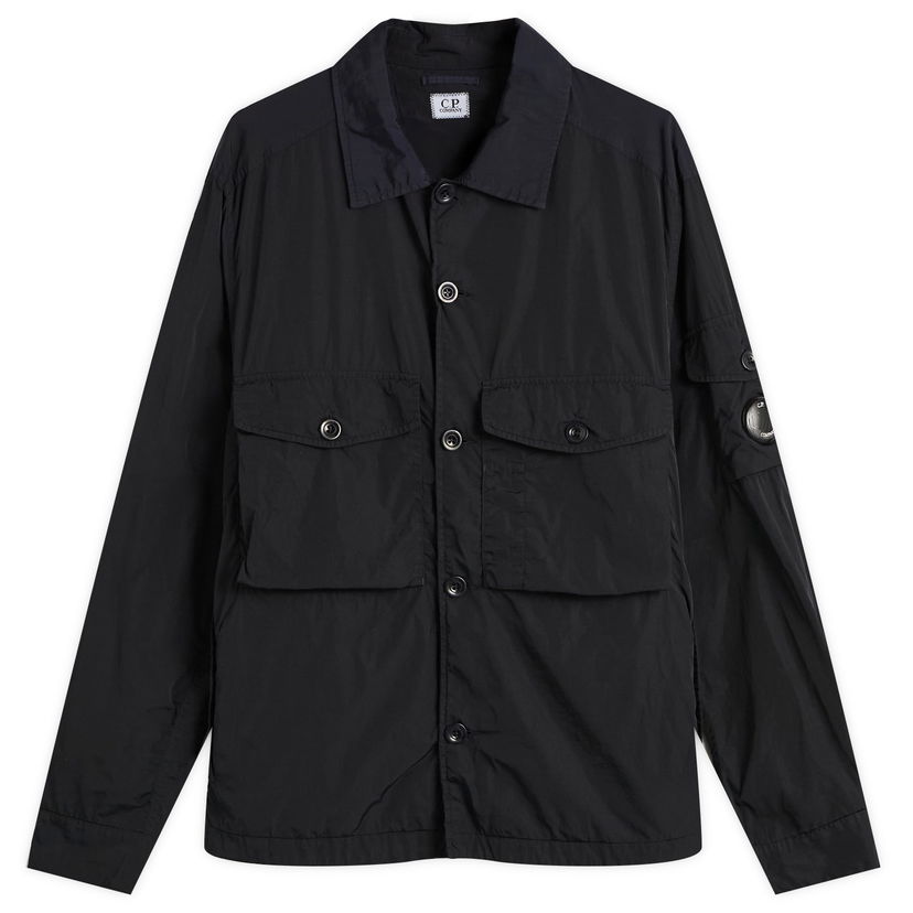 Skjorte C.P. Company C.P. Company Chrome-R Overshirt Sort | 19CMOS087A-005904G-888