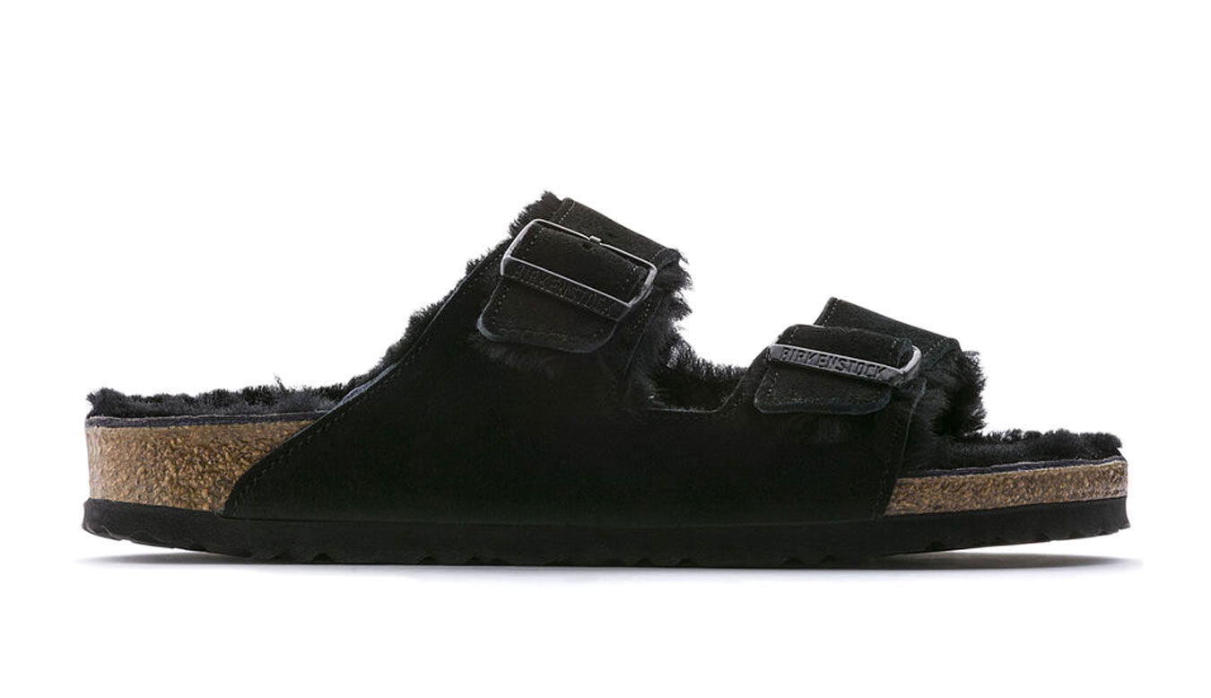 Sneakers og sko Birkenstock Arizona Shearling Black Narrow Fit Sort | 752663, 0