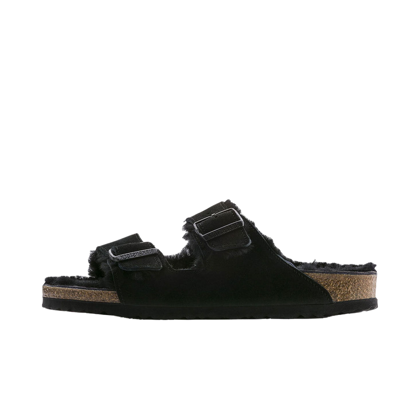 Sneakers og sko Birkenstock Arizona Shearling Black Narrow Fit Sort | 752663