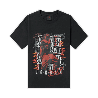 T-shirt Cactus Jack by Travis Scott Air Jordan x T-Shirt Sort | CK4030 010, 0