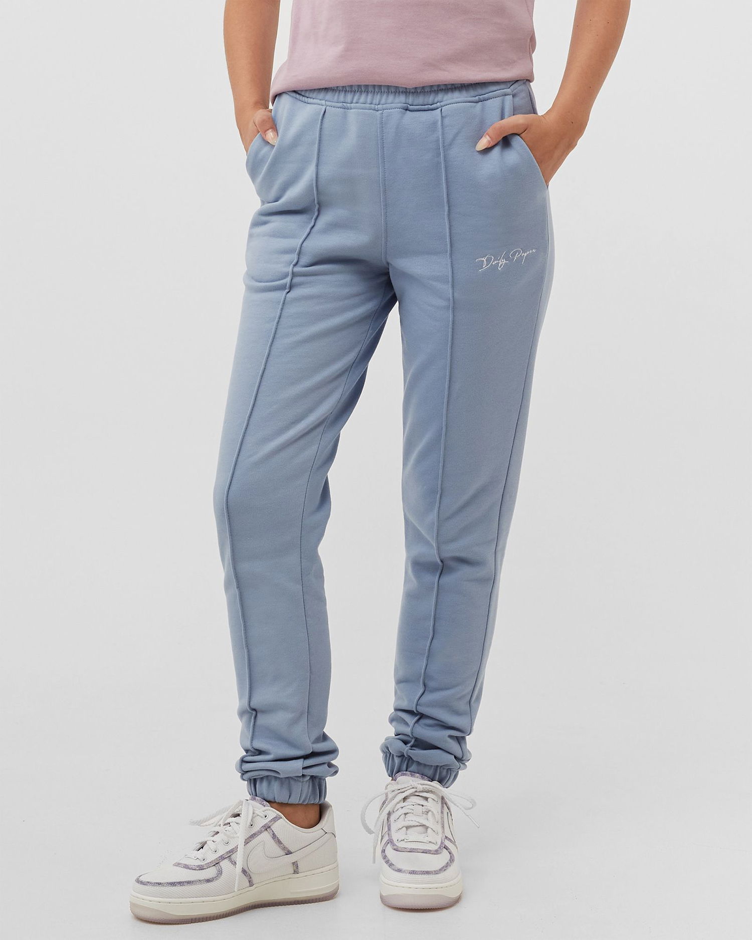 Joggingbukser DAILY PAPER Ety Script Jog Pants Blå | 2222055, 1