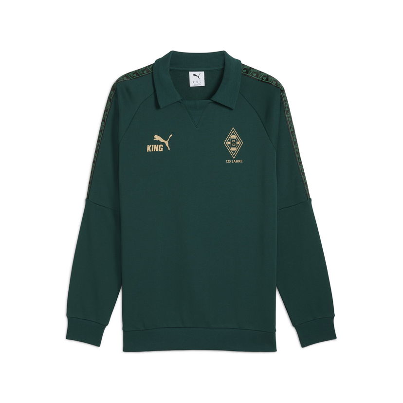 Polo skjorte Puma Borussia Mönchengladbach KING Training Polo Shirt Grøn | 781498_18