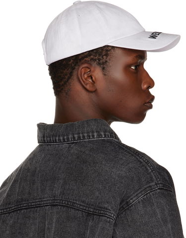 Kasket We11done We11done Logo Cap Hvid | WD-AH3-22-409-U-WH, 2