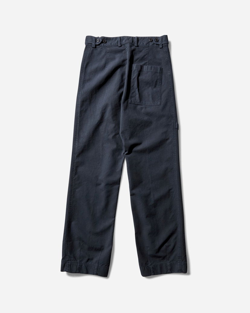 Bukser Dries Van Noten Overdyed Carpenter Pants Mørkeblå | 252-020986-2101 509