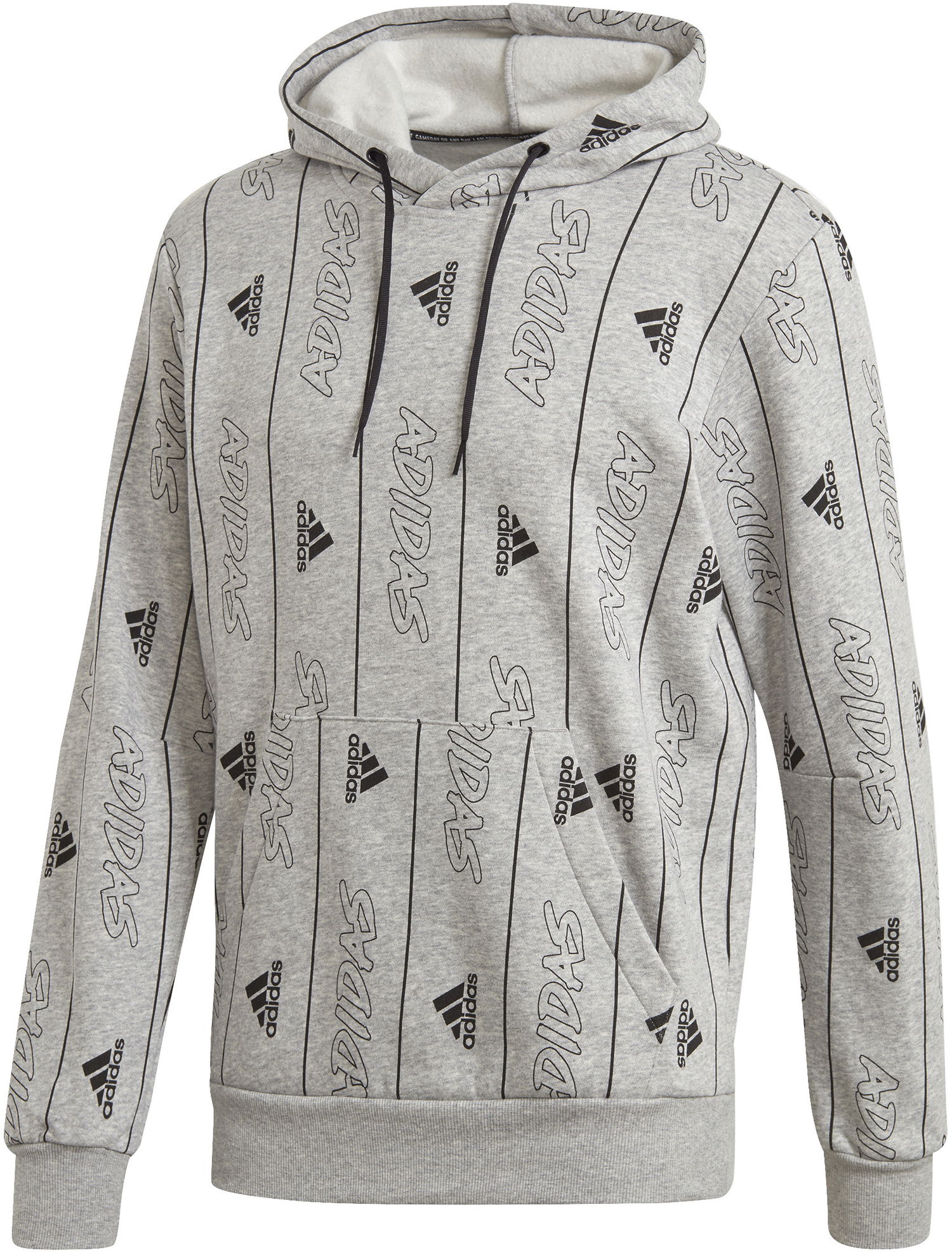 Sweatshirt adidas Originals MHS GFX PO Q3 Grå | fr7154, 0