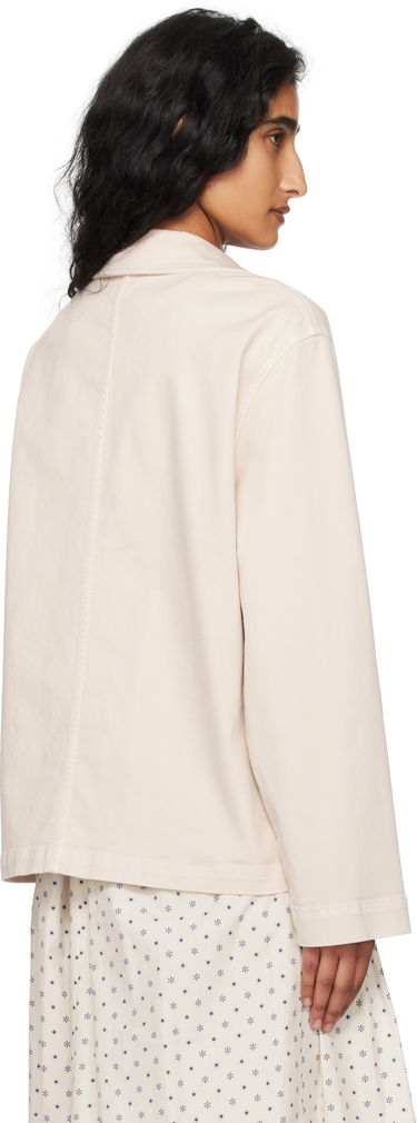 Jakke Max Mara Weekend Max Mara Classe Denim Jacket Hvid | 2525046071600, 2