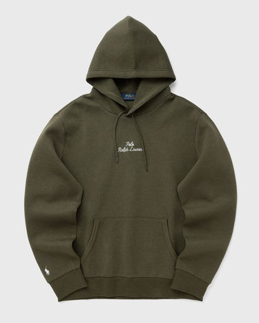 Sweatshirt Polo by Ralph Lauren Script Logo Hoodie Grøn | 710936586021, 0