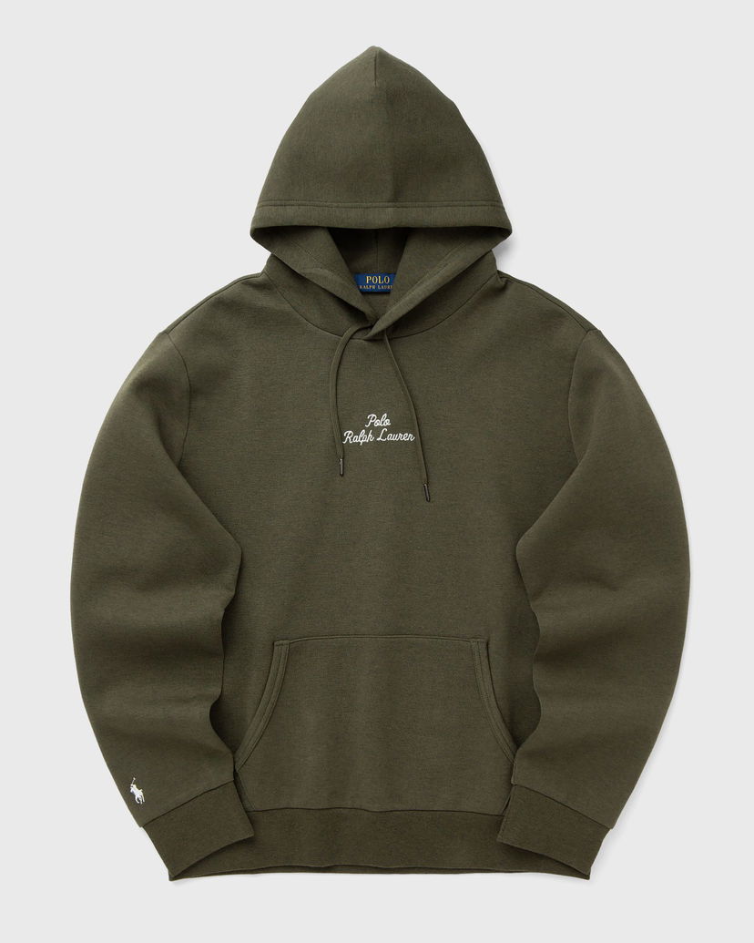 Sweatshirt Polo by Ralph Lauren Script Logo Hoodie Grøn | 710936586021