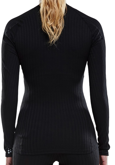T-shirt Craft Ribbed Long Sleeve Base Layer Top Sort | 1906254-9999, 1