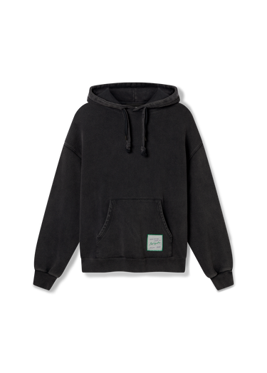 Sweatshirt AXEL ARIGATO Washed Effect Hoodie with Patch Sort | A2993001, 1