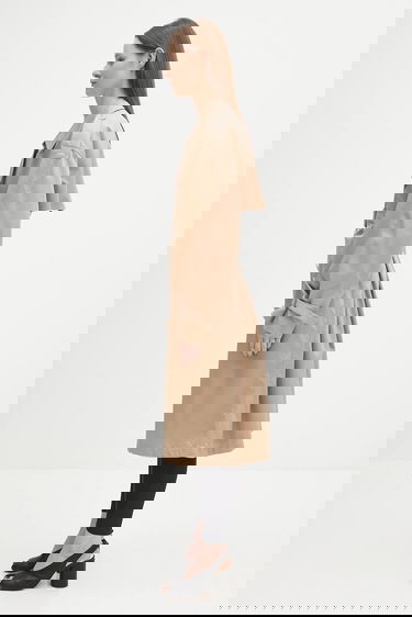 Trenchcoat Maison Margiela MM6 Maison Margiela Oversize Trench Coat Beige | S52AH0080, 1