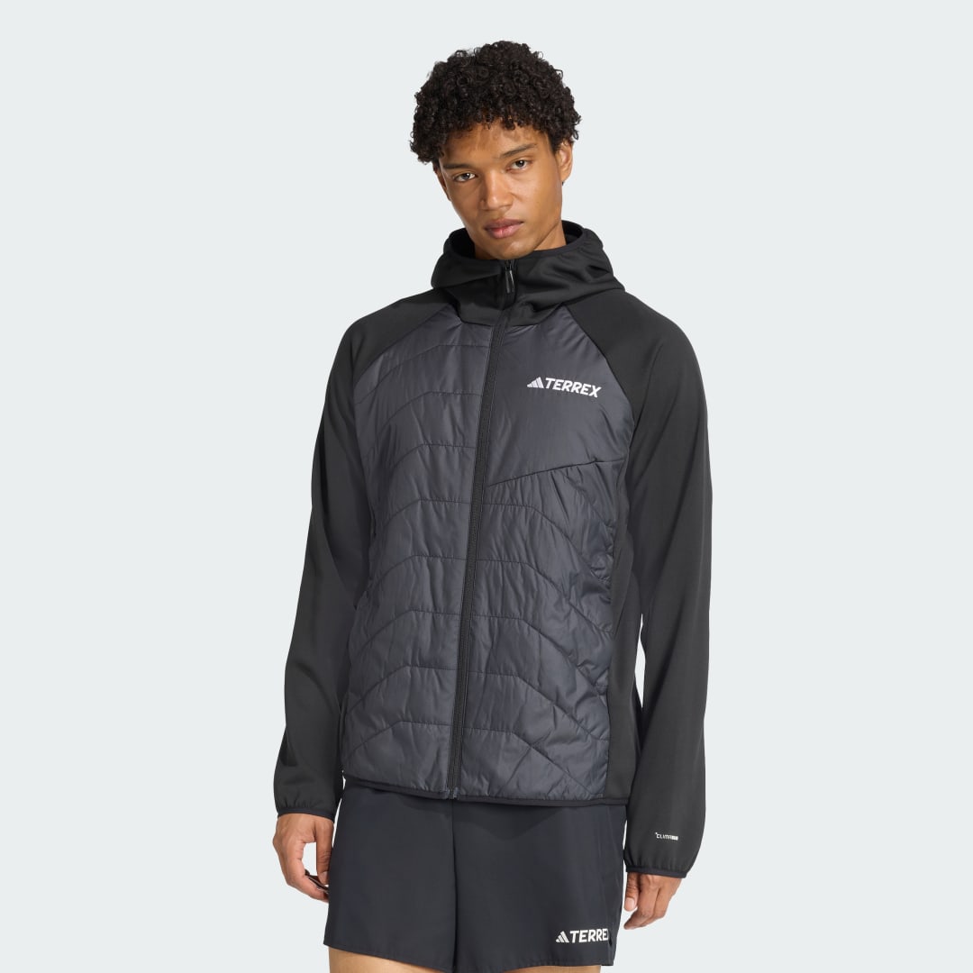 Jakke adidas Performance Terrex Multi Climawarm Hybrid Insulated Hooded Jacket Sort | JL5576, 0