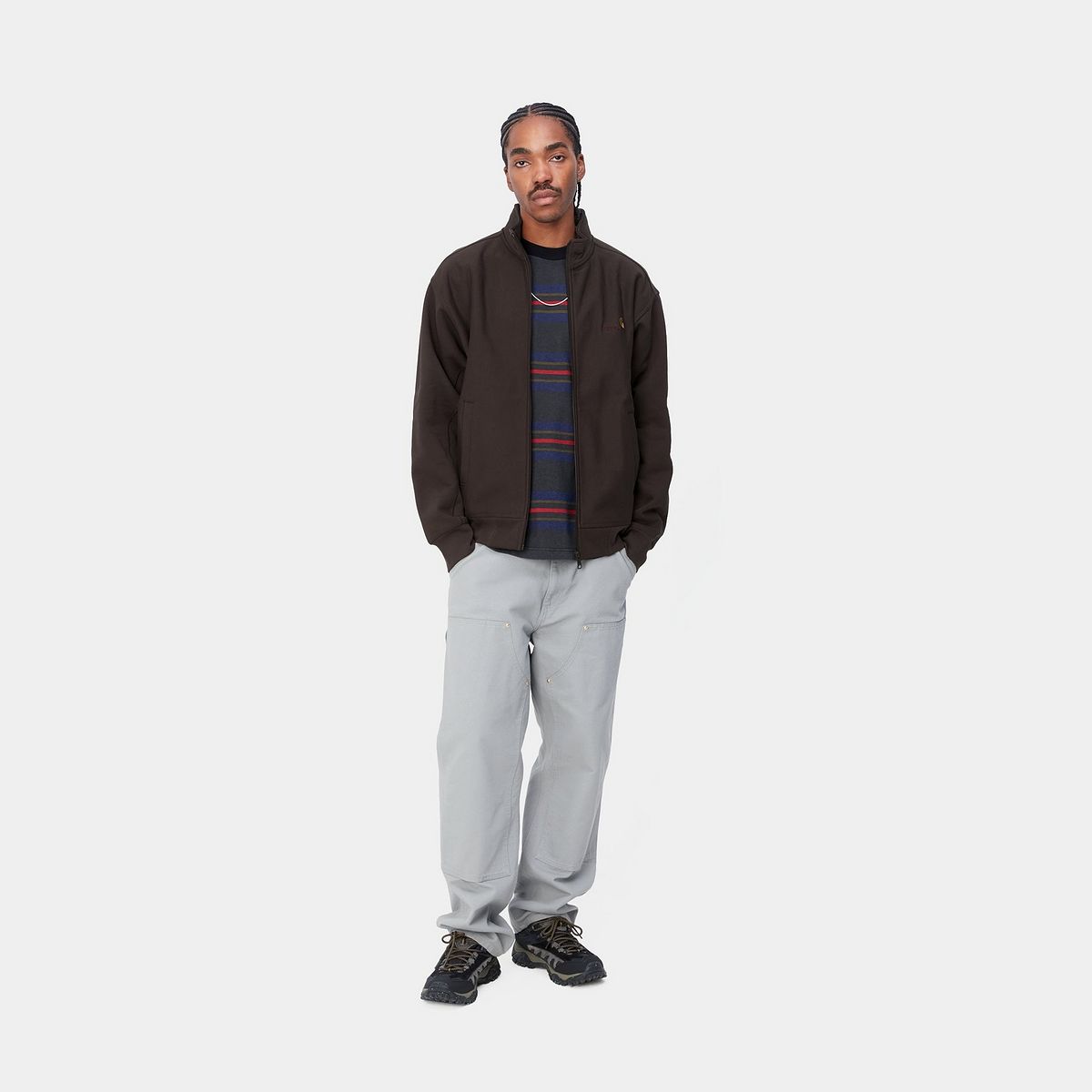 Jakke Carhartt WIP American Script Jacket "Buckeye" Brun | I031686_BV_XX, 1