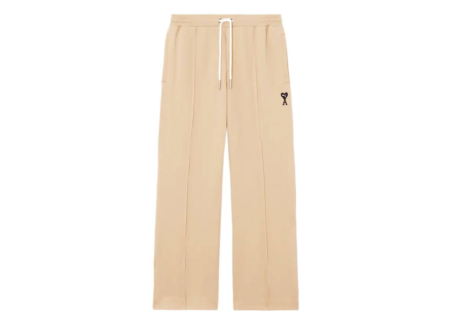 Joggingbukser Puma AMI Wide Leg Logo Sweatpants Beige | 534068_97, 0